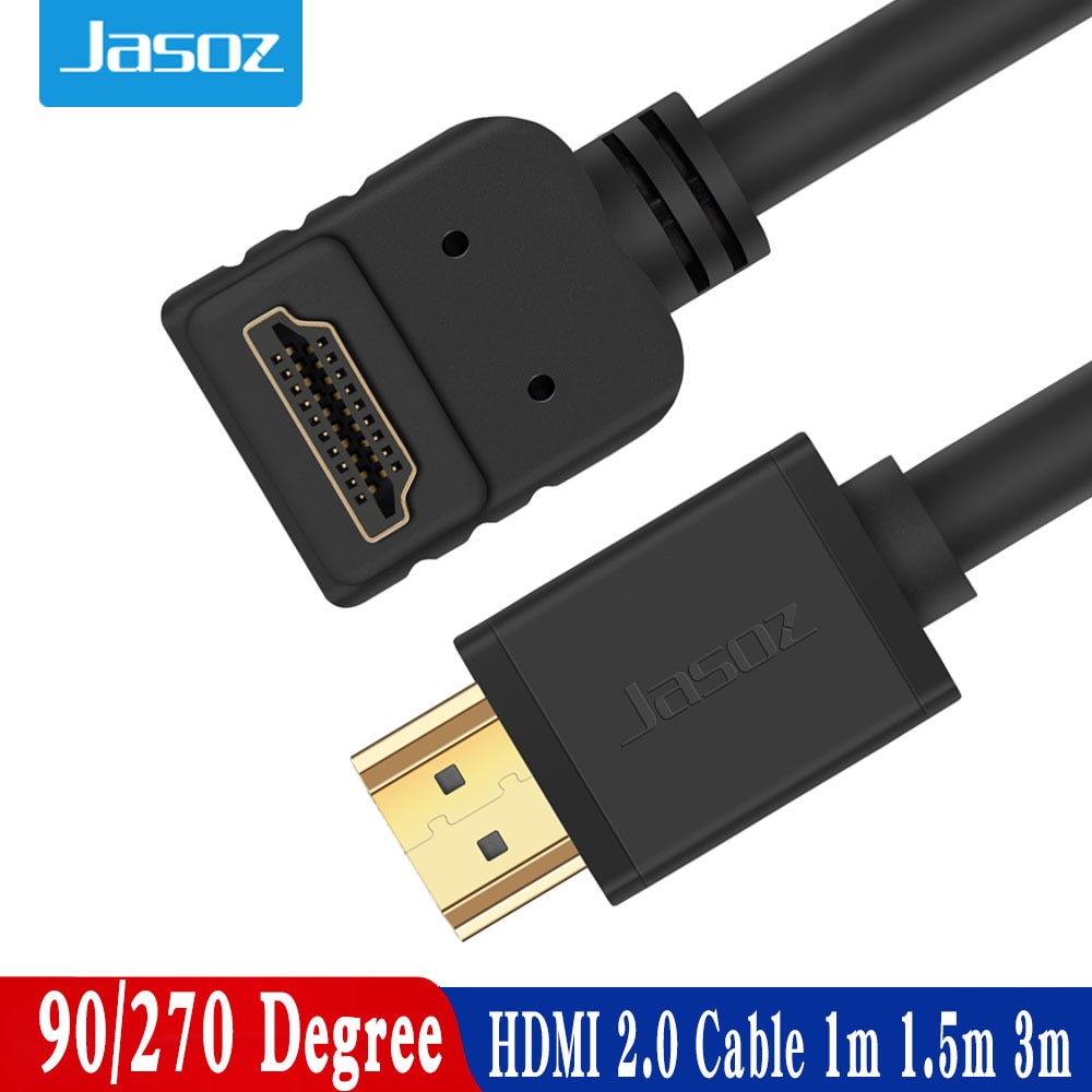 Jasoz-HDMI ̺ 4K HDMI 2.0 ̺, 90/270   ..
